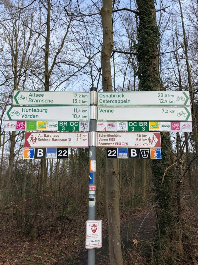 Ferienwohnung Varus Ostercappeln Esterno foto